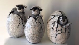 Sculpture de SANDRINE MESNIL: ECLOSION