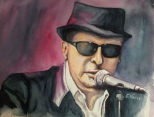 Peinture de Catherine Vacle : Bashung 2