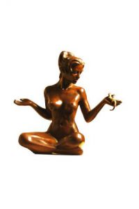Sculpture de Clerc-Renaud: Miss twenty