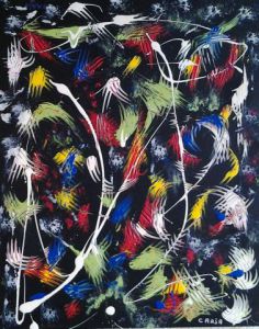 Oeuvre de chriS: Explosion de couleurs