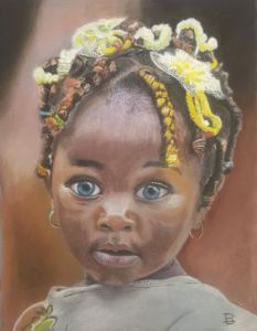 Dessin de Pierrot: africaine 2