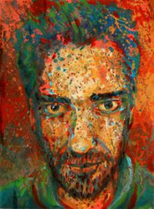Peinture de MateoGraph : Autoportrait 2015