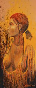 Peinture de MateoGraph : Black woman 2