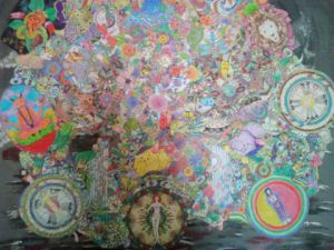 Oeuvre de Nena: ces êtres de lumière