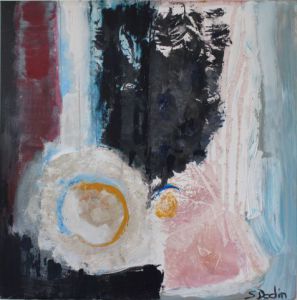 Peinture de Sylvie Dodin: abstrait acrylique et encre