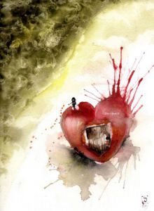 Peinture de Dessine-moi un reve: Open up your heart let me in