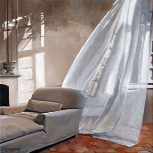 Peinture de Patrice Lannoy: Intérieur N°40