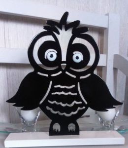 Sculpture de Ddcrea: Chouette blanche