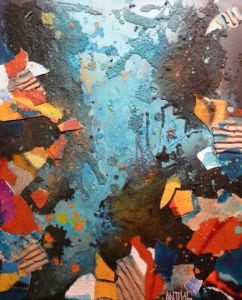 Peinture de antu: Pyramides