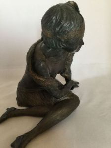 Sculpture de Pascale  POULARD: Rose