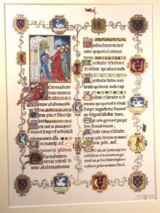 Oeuvre de Gribouilly: Présentation du Duc De Berry devant St. Pierre