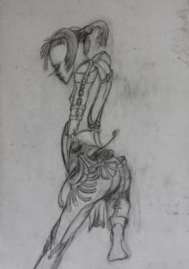 Dessin de Tyo: livre2 -49 (impression sur toile)