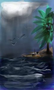 Art_numerique de Jacky Patin: Tempête dans les caraïbes...