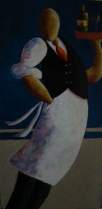 Peinture de fabinonzoli: le serveur