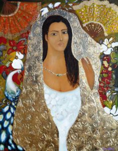 Peinture de CONY SHESSON:  Junita,  La belle Andalouse 