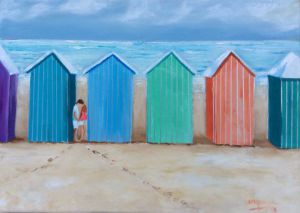 Peinture de Chantal  Urquiza: RDV SECRET 