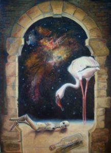 Peinture de diduta: Message depuis un passe