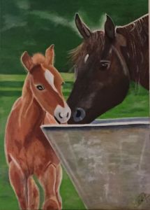 Peinture de Sylvi-art: Cad’eau 