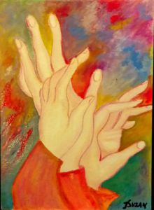 Peinture de JACQUELINE SARAH UZAN: ESPERANCES