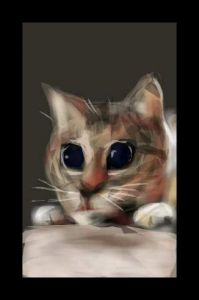 Art_numerique de Jacky Patin: Le regard fixe... 