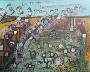 Peinture de iridium: Le temps qui passe