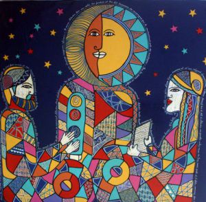 Peinture de ANTOINE MELLADO: Les mille et une nuits 2