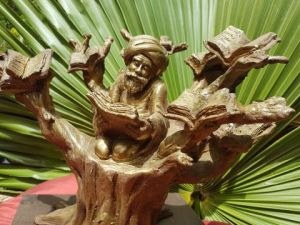 Sculpture de BABALU: Arbre de la connaissance