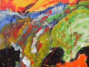 Peinture de jean-marc gayraud: COSMOS