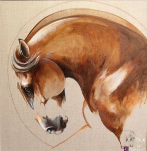 Peinture de laetitia PLINGUET: Arès