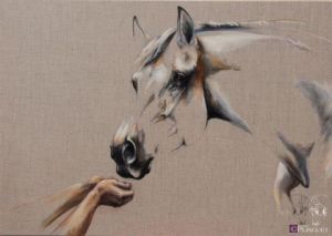 Peinture de laetitia PLINGUET: La promesse