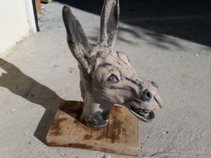 Sculpture de Monica: Anne rieur