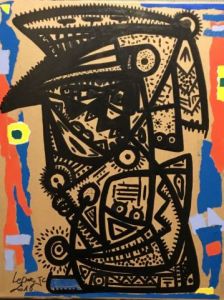 Peinture de Jean-Charles Leparc: Sans titre