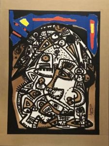 Peinture de Jean-Charles Leparc: Sans titre