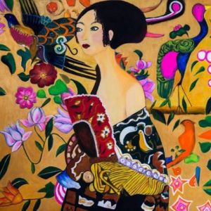 Peinture de Paoli: A la manière de Gustave KLIMT