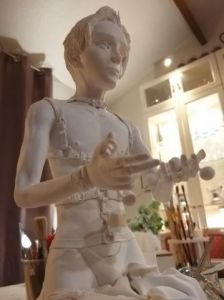 Sculpture de Sylvain Guillois: L'Eludis