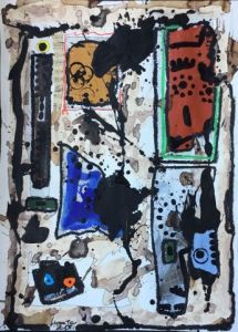 Peinture de Jean-Charles Leparc: Sans titre