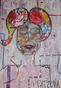 Peinture de Isa Patzova: Emotiportrait La Joie