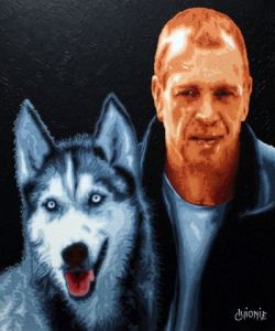 Peinture de guionie jean: Une photo / Un tableau