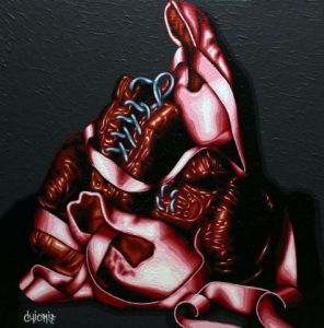 Peinture de guionie jean: Détente complice