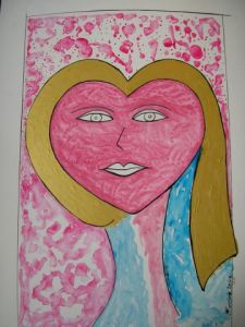 Peinture de GHIS: 'JE VOUS AIME'