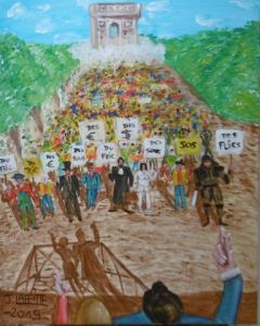 Peinture de LAFFITTE Jacky: L'Avare