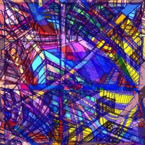 Peinture de Corbu Pierre: STRUCTUREL ART