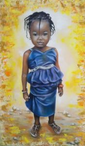 Peinture de Lydie grandroques: Petite perle