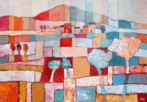 Peinture de Claire BIETTE: il était une fois