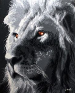 Peinture de guionie jean: Quand le Regard force le Respect