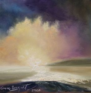 Peinture de Francis BOCQUET: ECLATEMENT