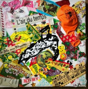 Peinture de Leonore Queffelec: L'ère du temps