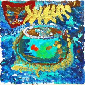 Peinture de Leonore Queffelec: Poisson Polymorphe