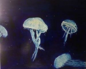 Peinture de LUCIE2: SOUS LA MER