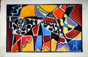 Peinture de ATELIER115 BOSS: RUBICS   COW 